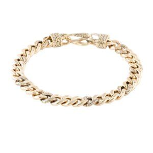 JOHN HARDY 18K 750 YELLOW GOLD ASLI CURB LINK BRACELET